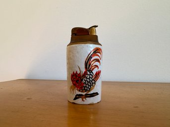 Antique Rooster Painted Lighter