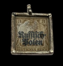 Vintage Sterling Silver German Empire Pendant