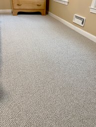 A 12' X 13' Wall To Wall Carpet - Taupe