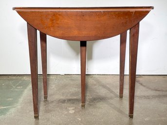 A Vintage Maple Drop Leaf Side Table