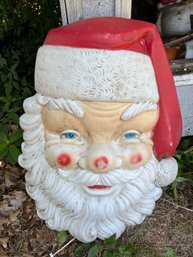 Vintage Santa's Face Empire Brand 36' Christmas Blow Mold