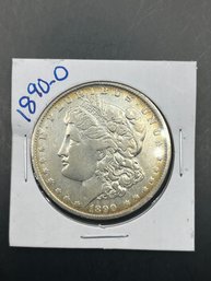 1890-O Morgan Silver Dollar