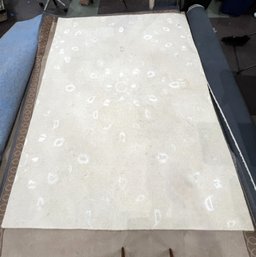 Loft Hand Tufted Wool Rug In Cream 7'6' X 9'6'