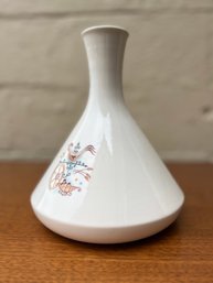 Large Pottery Vase With Rooster - Midcentury