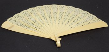 Victorian Celluloid Souvenir Fan Burlington, VT