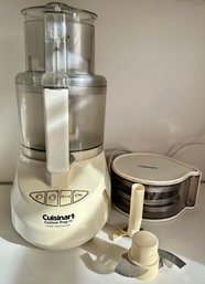 Vintage Cuisinart Custom Prep II Food Processor With Accessories