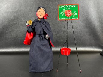 Collectible Holiday Decor: Vintage Byers' Choice Figure, The Carolers Collection #8