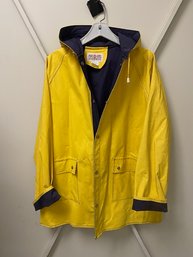 Classic Fox Chapel Sportswear Yellow Rain Jacket - XL