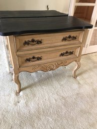 French Provincial Claw Foot Two Drawer Chest