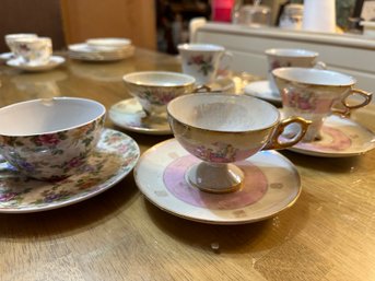 China Tea Cups And Saucers - 6 Sets