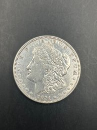 1921-D Morgan Silver Dollar