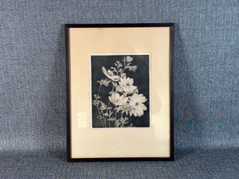 Bertha E. Jacques, Print, Anemones, Pencil-Signed & Titled