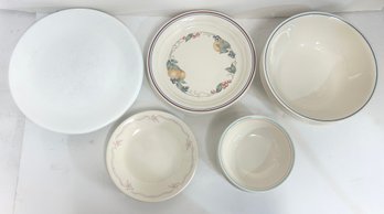 Lot Of Vintage Corelle Dish Ware