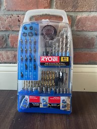 New Ryobi Drill Accessory Set In Carrying Case