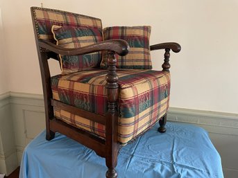 Vintage Upholstered Child Chair.