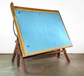 A Grand Vintage Drafting Table