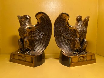 Pair Of 1776 American Bald Eagle Bookends