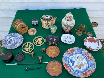 Lot Of Asian Items
