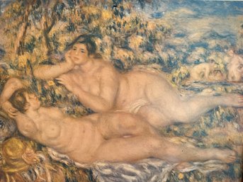 Les Grandes Baigneuses  By Pierre-Auguste Renoir  Print