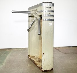 An Authentic Vintage Yankee Stadium Turnstile, By Perey New York