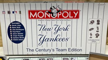 A NEW YORK YANKEES Monopoly Century's Team Edition - Collectible Pewter Token Pieces