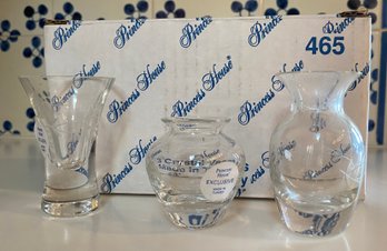 Princess House Crystal Vases