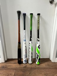 Four Baseball Bats