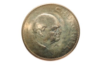 1965 Elizabeth II Commemorative Crown Winston Churchill