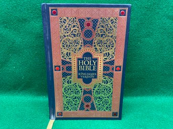 The Holy Bible. King James Version. Beautiful 1343 Page Illustrated Hard Cover Book. Gilt Page Edges.