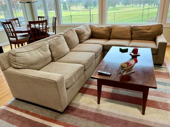 A Mitchell Gold & Bob Williams Sectional Sofa - Perfect For An Active Young Family