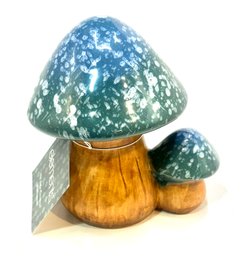 Ceramic Jade Mushroom