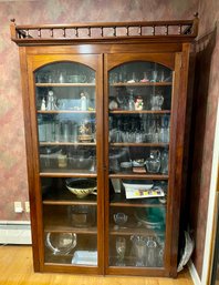 Wooden Cabinet - Contents Included