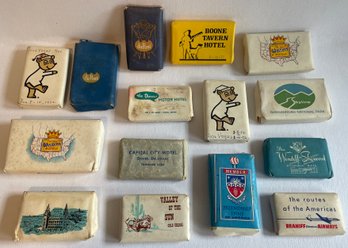 Fun Group Of 15 Small Soaps Collected In The Mid 1960s To Early 1970s