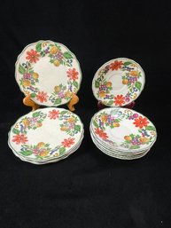 Steubenville Ivory Floral China Dish Set