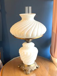Vintage Gone With The Wind Lamp