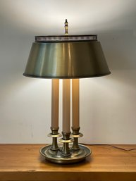 Vintage French Bouillotte Desk Lamp Table Lamp, Circa 1970s