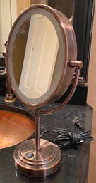 Lighted Magnifier Mirror