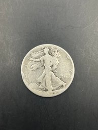 1929-S Walking Liberty Silver Half Dollar