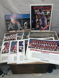 Red Sox & Patriots Souvenir Posters And More!