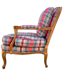 Baker Furniture Country French Style Oversized Arm Chairs