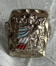 Mens Native American Ring