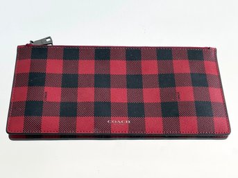 A Coach Makeup Bag, Or Pencil Case