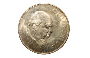 1965 Elizabeth II Commemorative Crown Winston Churchill