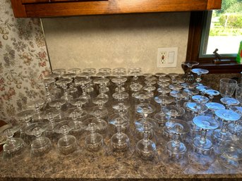 Vintage Fostoria 'Dolly Madison' Glassware