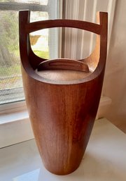 Vintage DANSK Teak Congo Ice Bucket By Jens H. Quistgaard