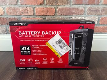 New Cyber Power Battery Backup Surge Protector