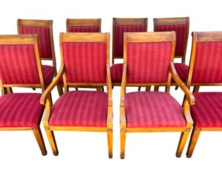 Henredon Regency Dining Room Chairs - Lot Of 8