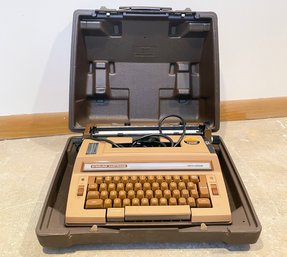 A Vintage Smith Corona Sterling Cartridge Typewriter In Original Case