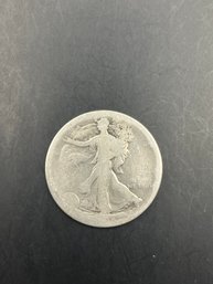 1918-S Walking Liberty Silver Half Dollar