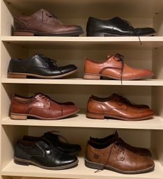 Eight Pairs Of Like New Mens Dress Shoes